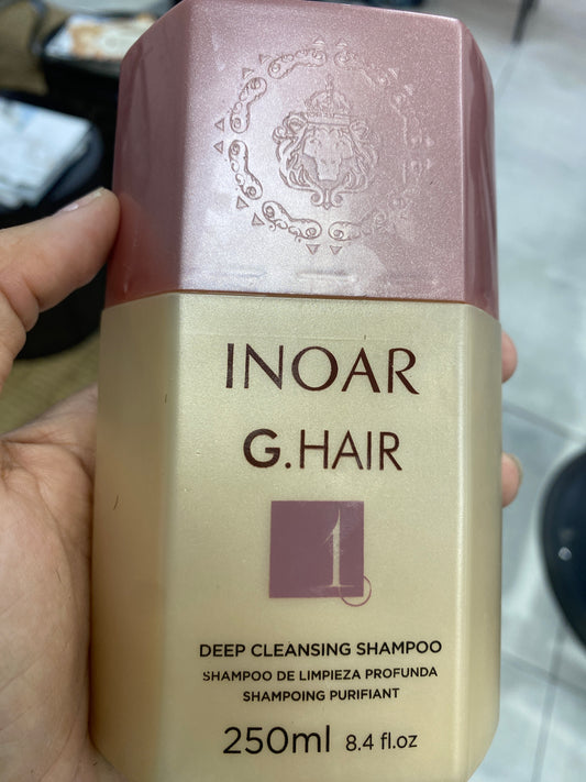 INOAR G.HAIR KERATIN DEEP CLEANSING SHAMPOO STEP 1- 250 ML